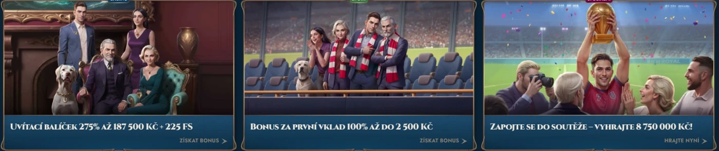 Richroyal Casino Willkommensbonus